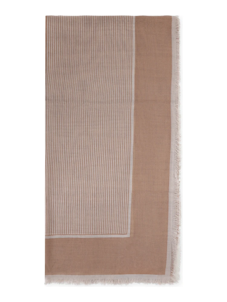 Saint Laurent Large Striped Carré Scarf alternative