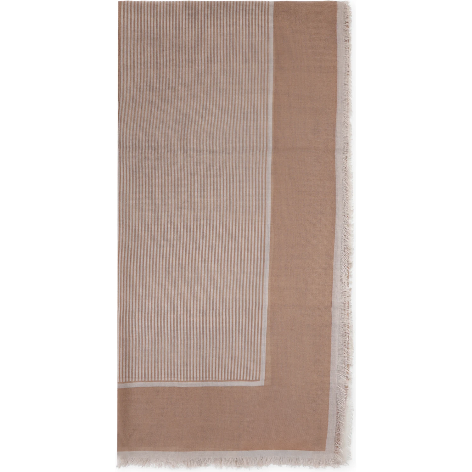 Saint Laurent Large Striped Carré Scarf