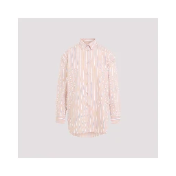 The Frankie Shop Oana Cotton Padded Shirt