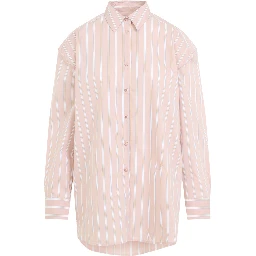 The Frankie Shop Oana Cotton Padded Shirt