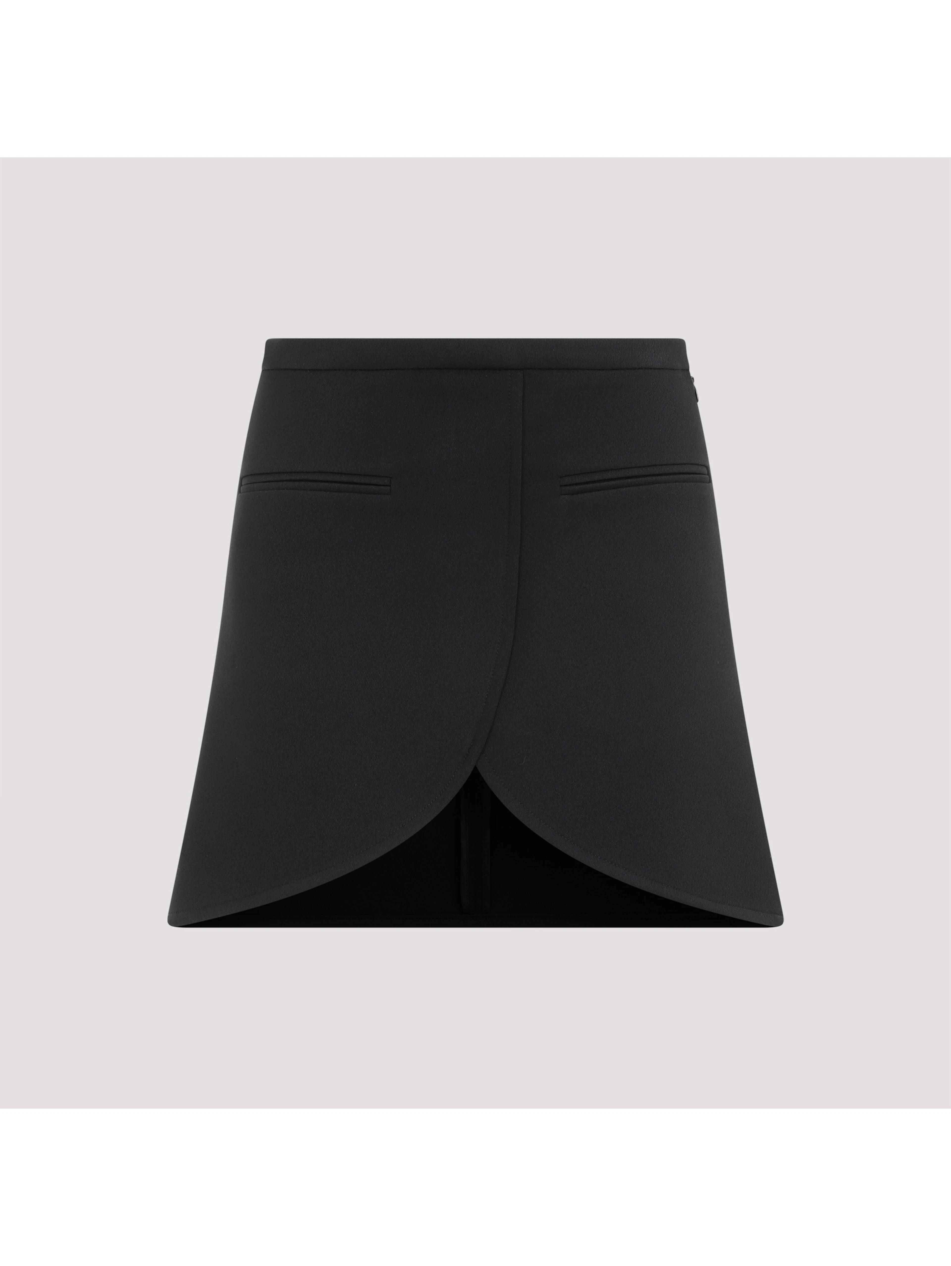 Courreges Ellipse Twill Mini Skirt