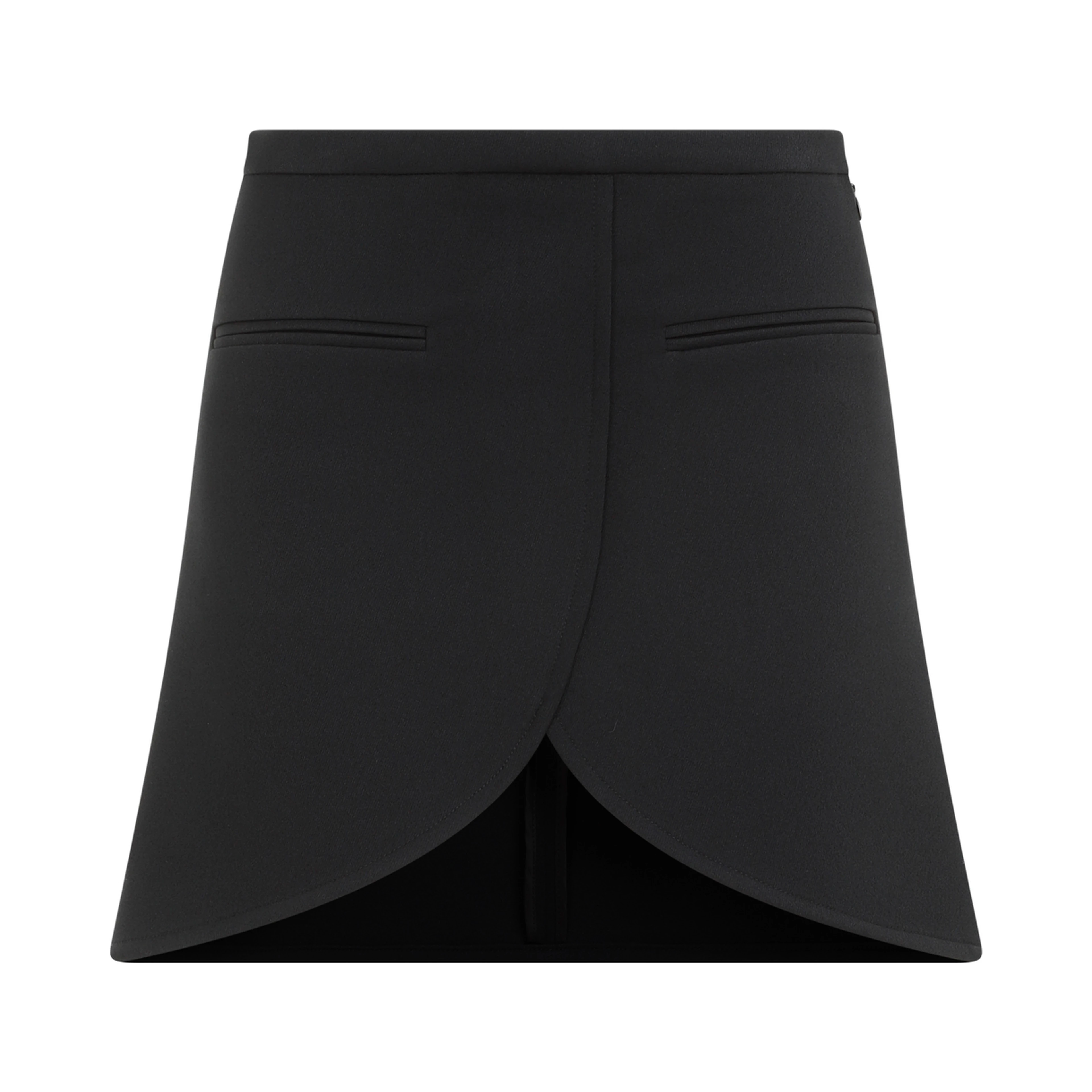 Courreges Ellipse Twill Mini Skirt