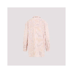 The Frankie Shop Oana Cotton Padded Shirt