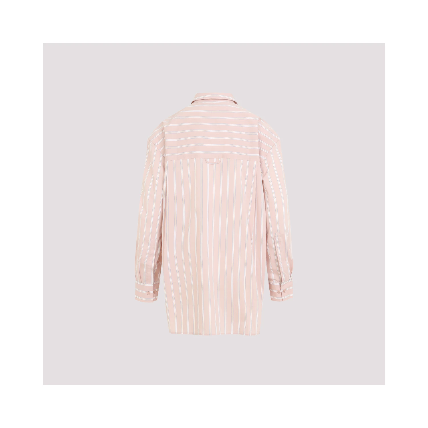 The Frankie Shop Oana Cotton Padded Shirt