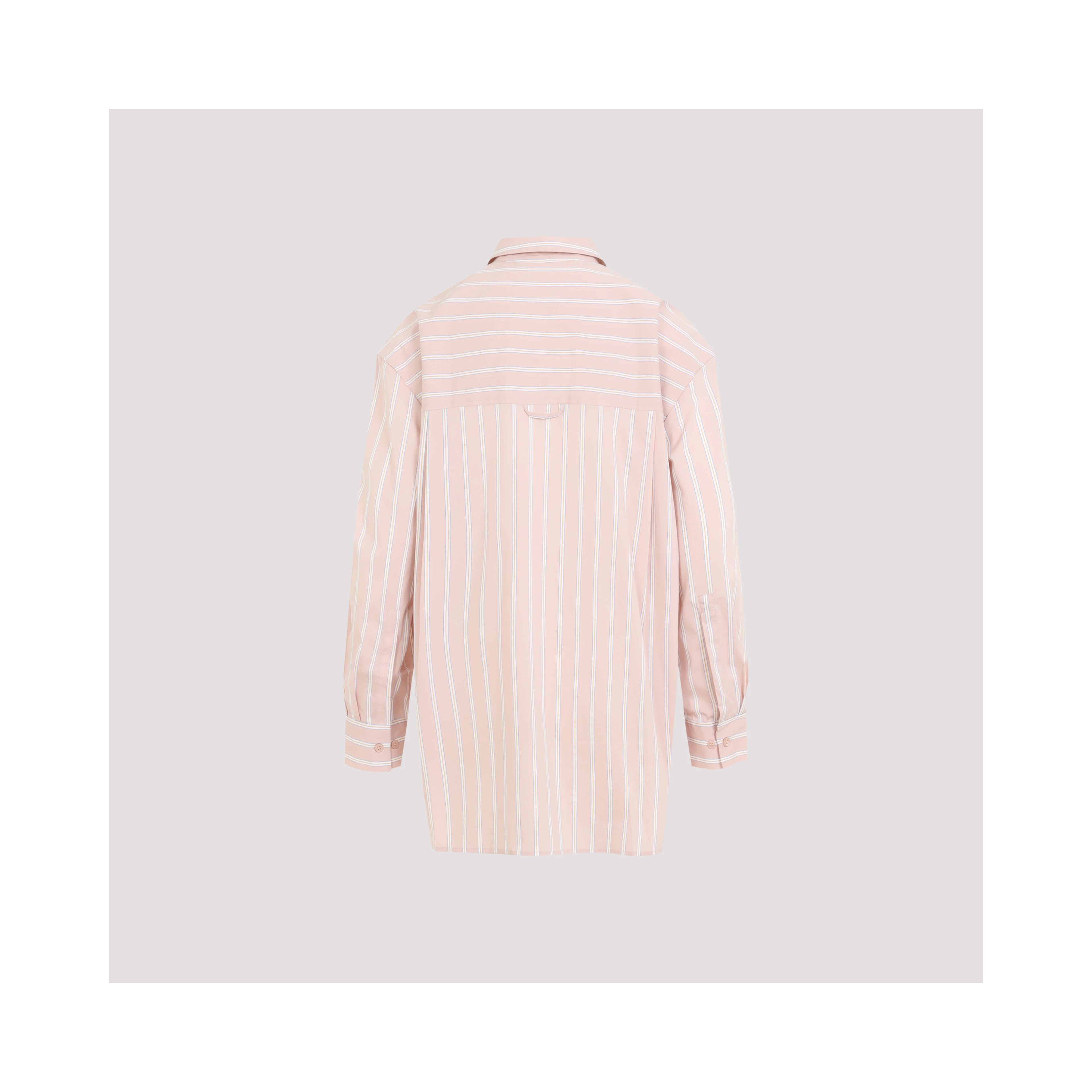 The Frankie Shop Oana Cotton Padded Shirt