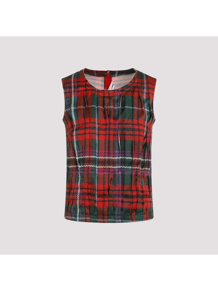 Comme Des Garçons Pleated top