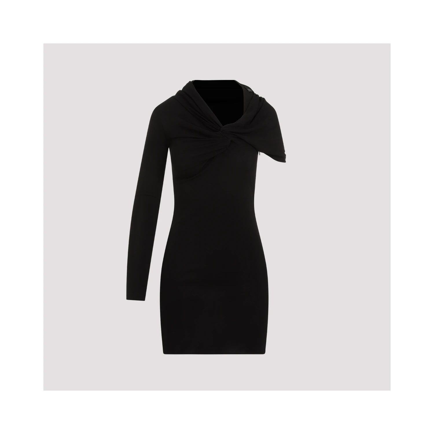 Saint Laurent Viscose Mini Dress