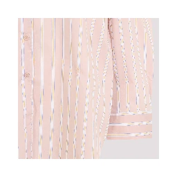The Frankie Shop Oana Cotton Padded Shirt