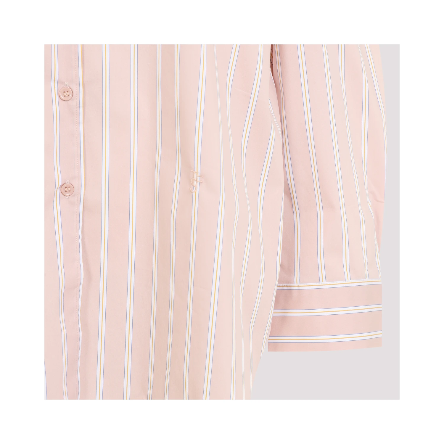 The Frankie Shop Oana Cotton Padded Shirt