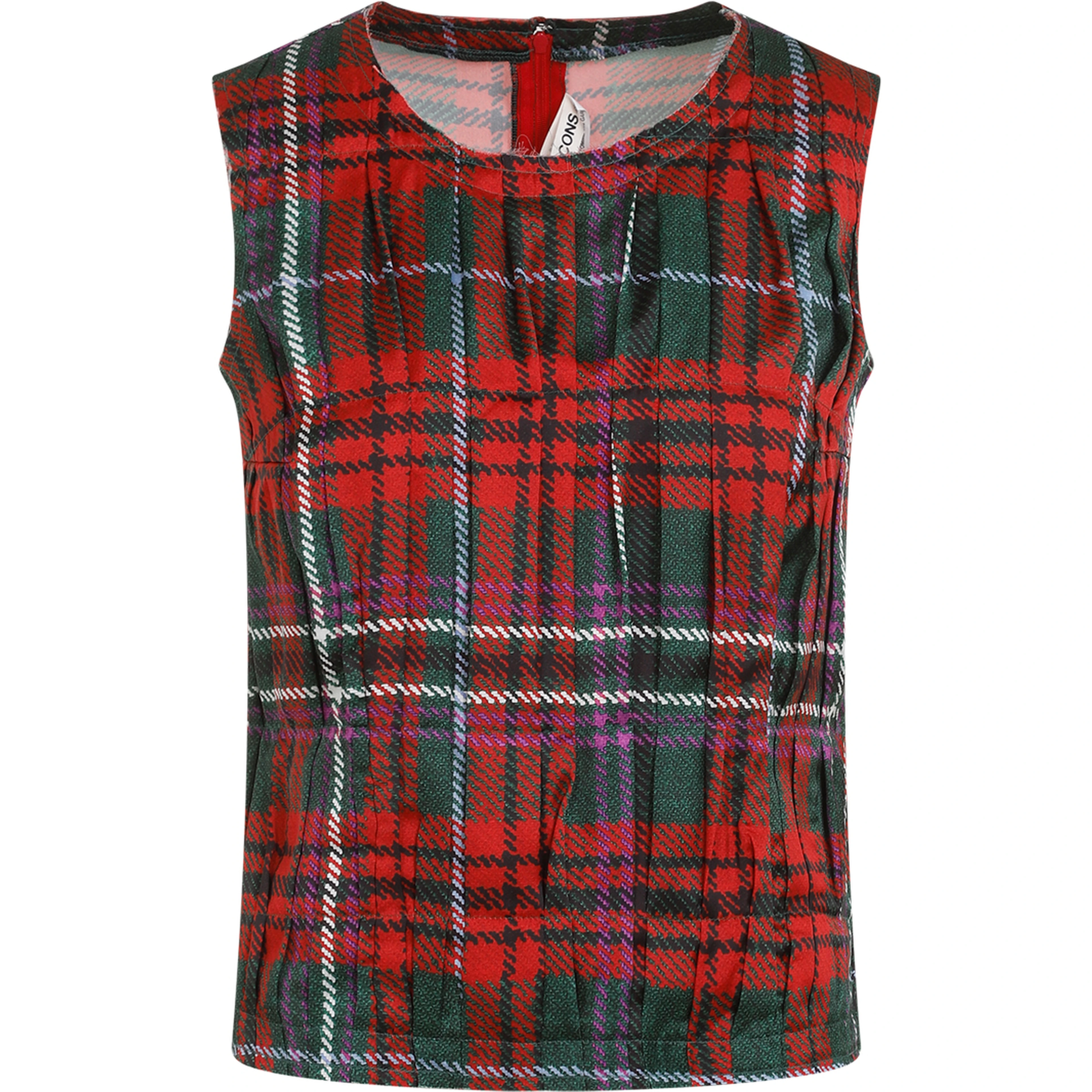 Comme Des Garçons Pleated top