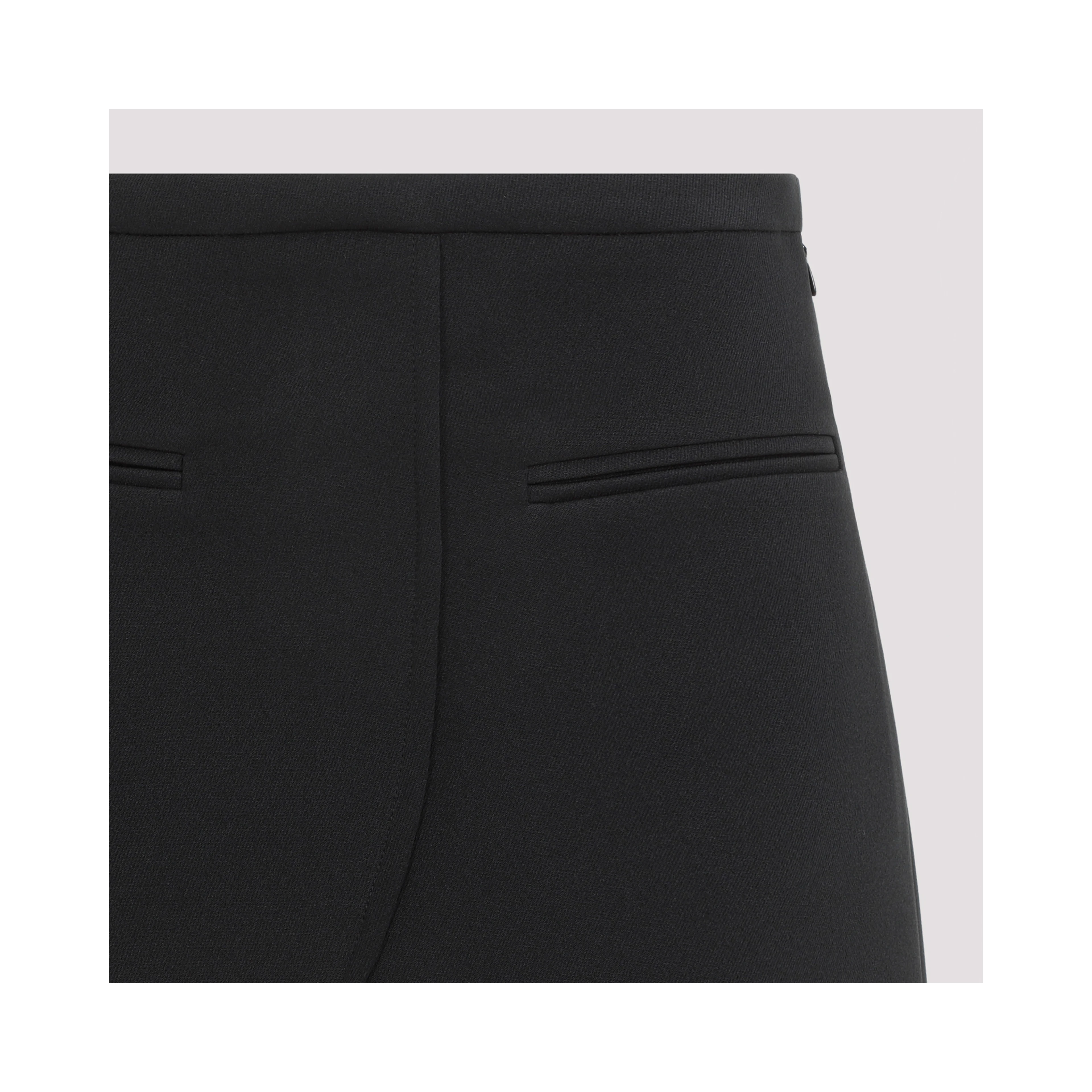 Courreges Ellipse Twill Mini Skirt