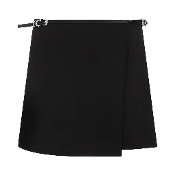 Givenchy Mini Wrap Voyou Skirt