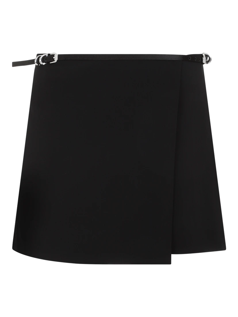 Givenchy Mini Wrap Voyou Skirt