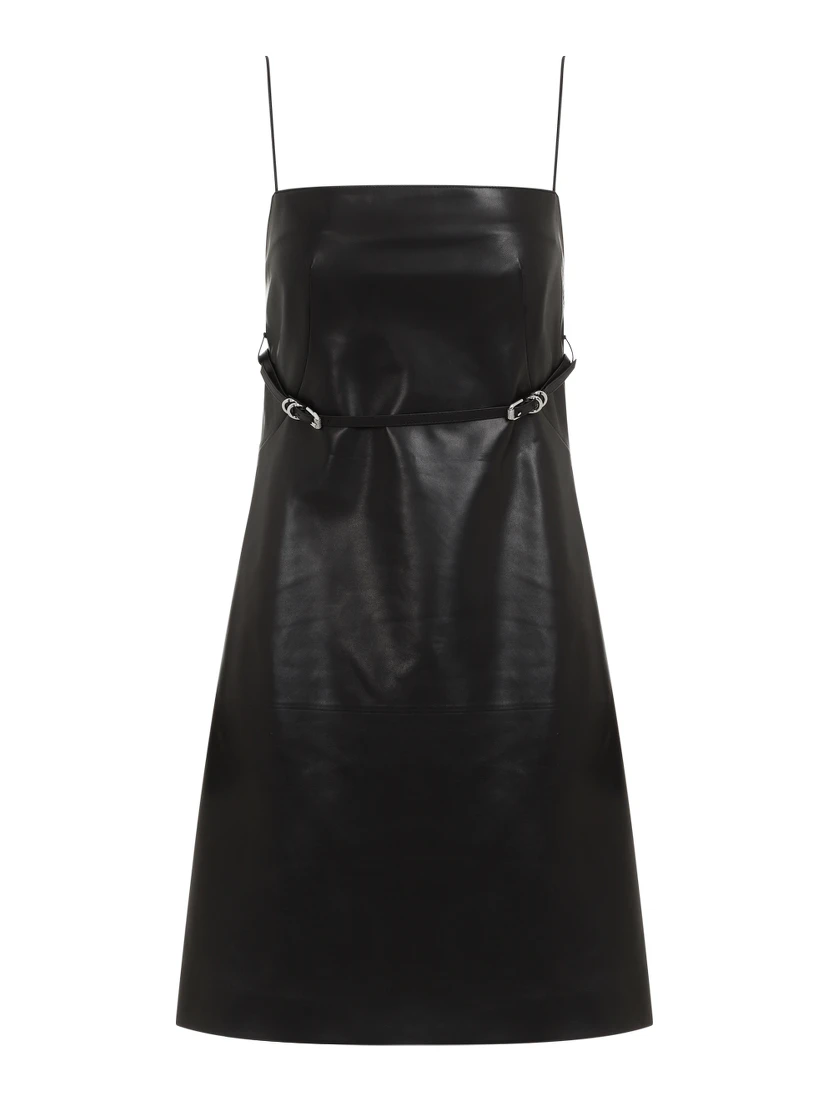 Givenchy Voyou Leather Mini Dress