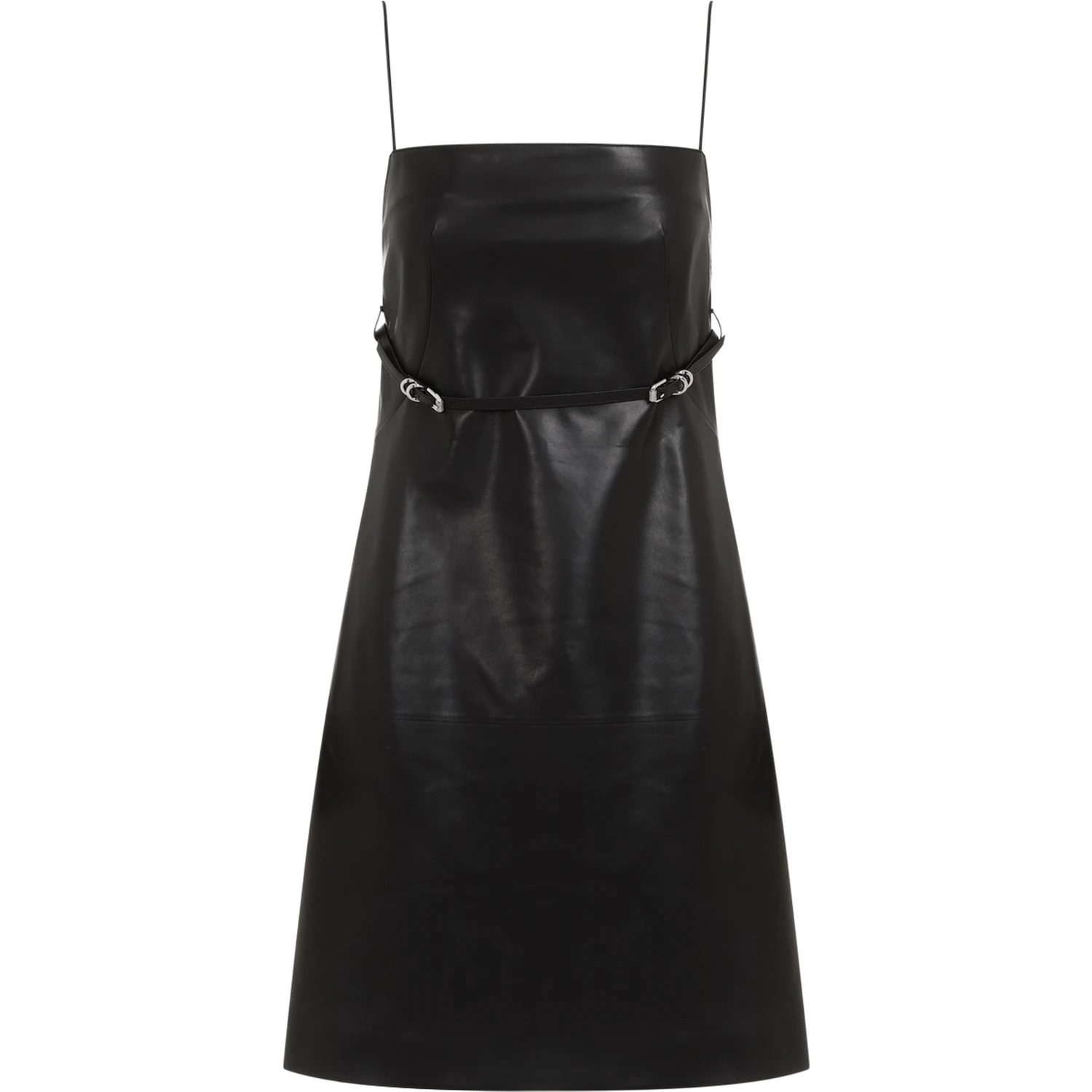Givenchy Voyou Leather Mini Dress
