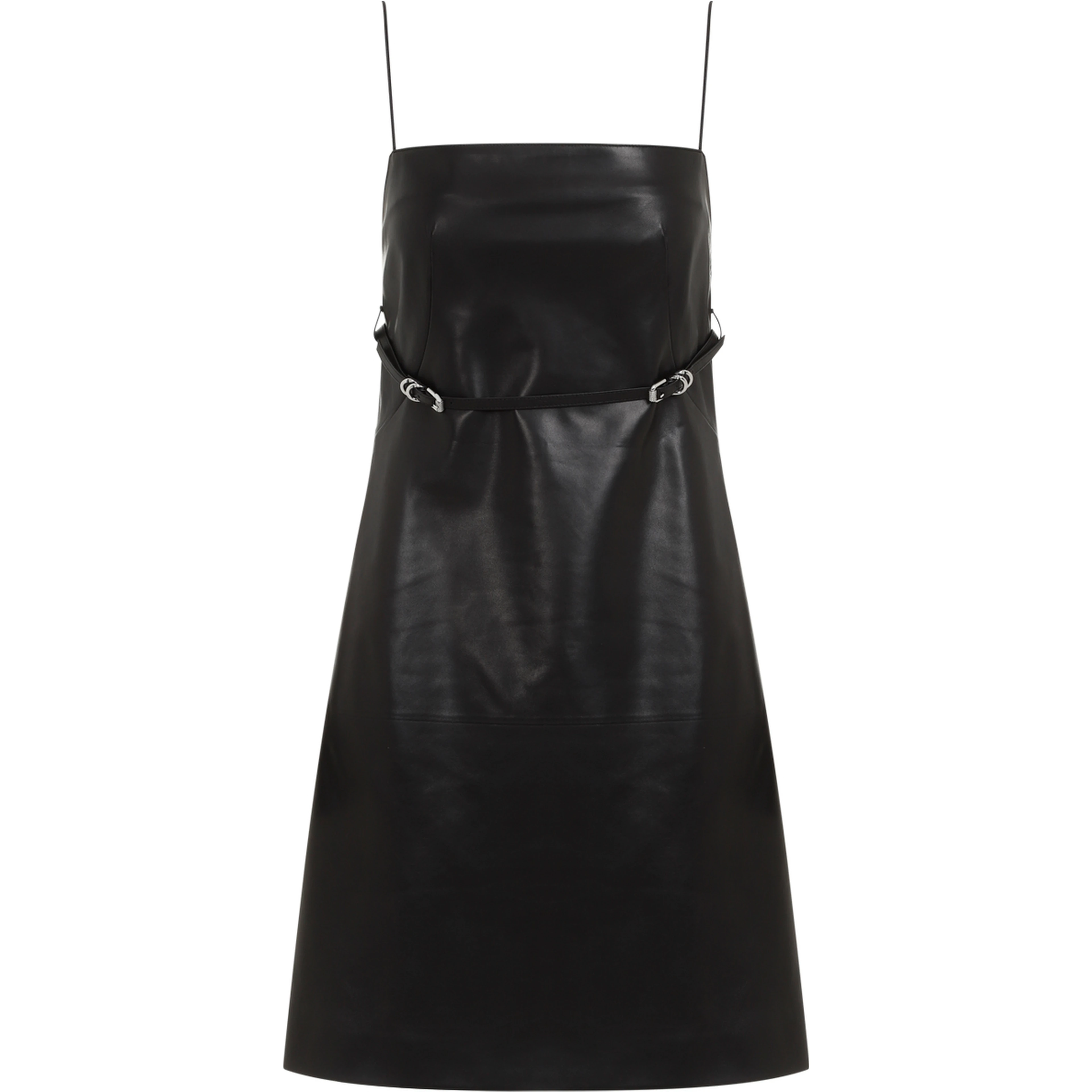 Givenchy Voyou Leather Mini Dress