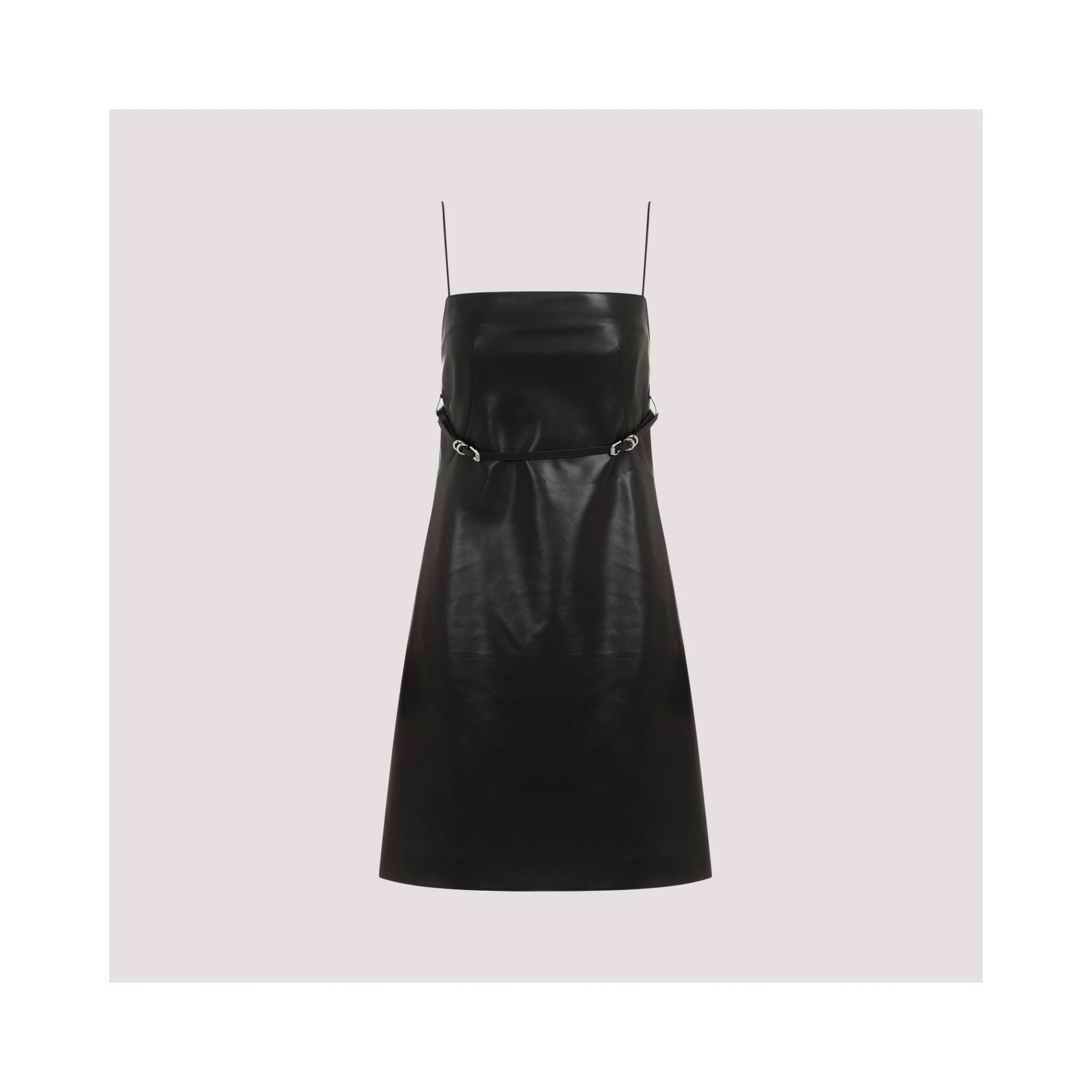 Givenchy Voyou Leather Mini Dress