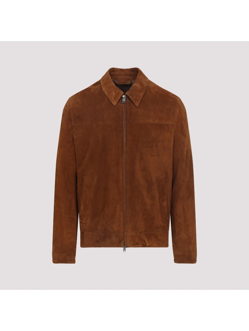 Brioni Suede Leather Jacket