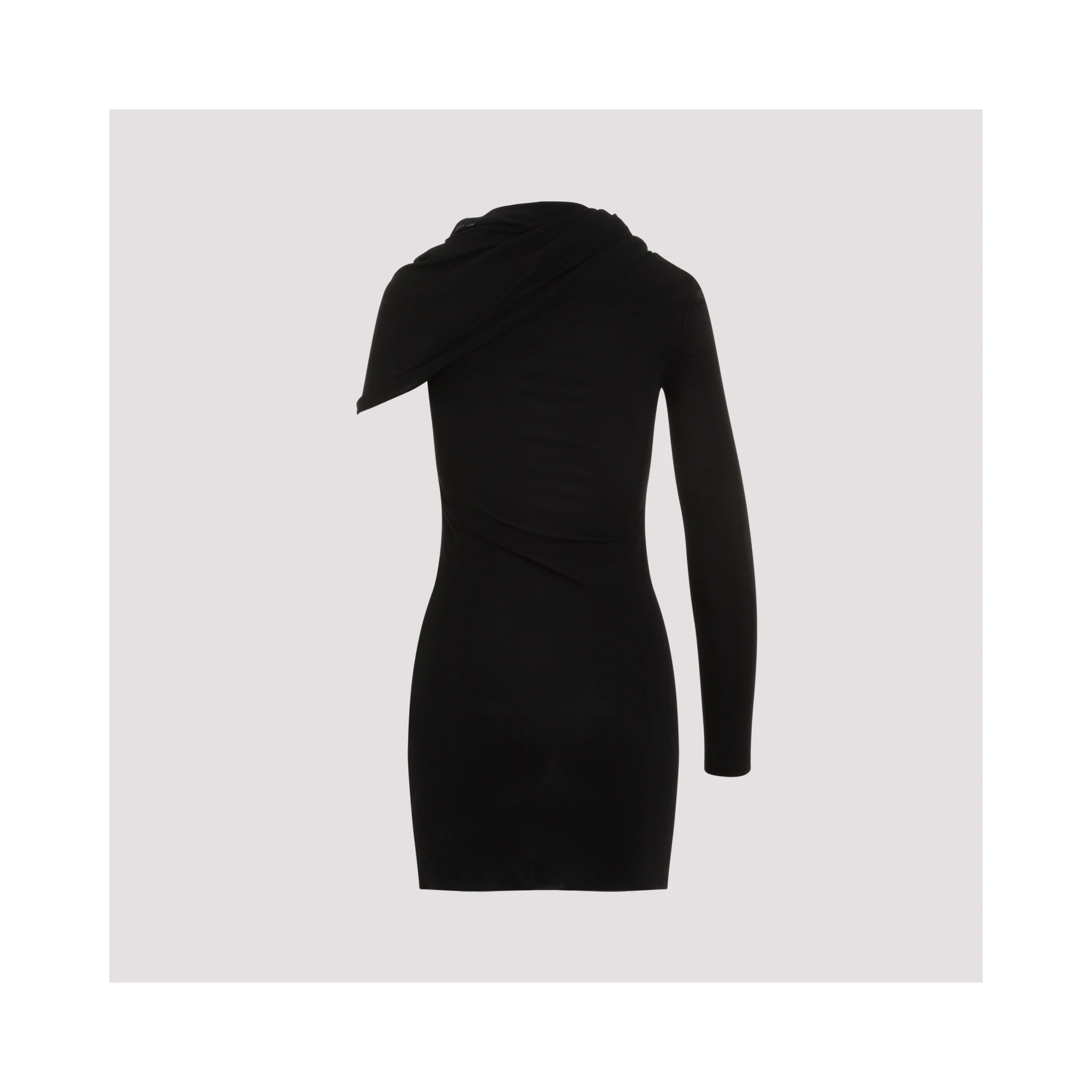 Saint Laurent Viscose Mini Dress