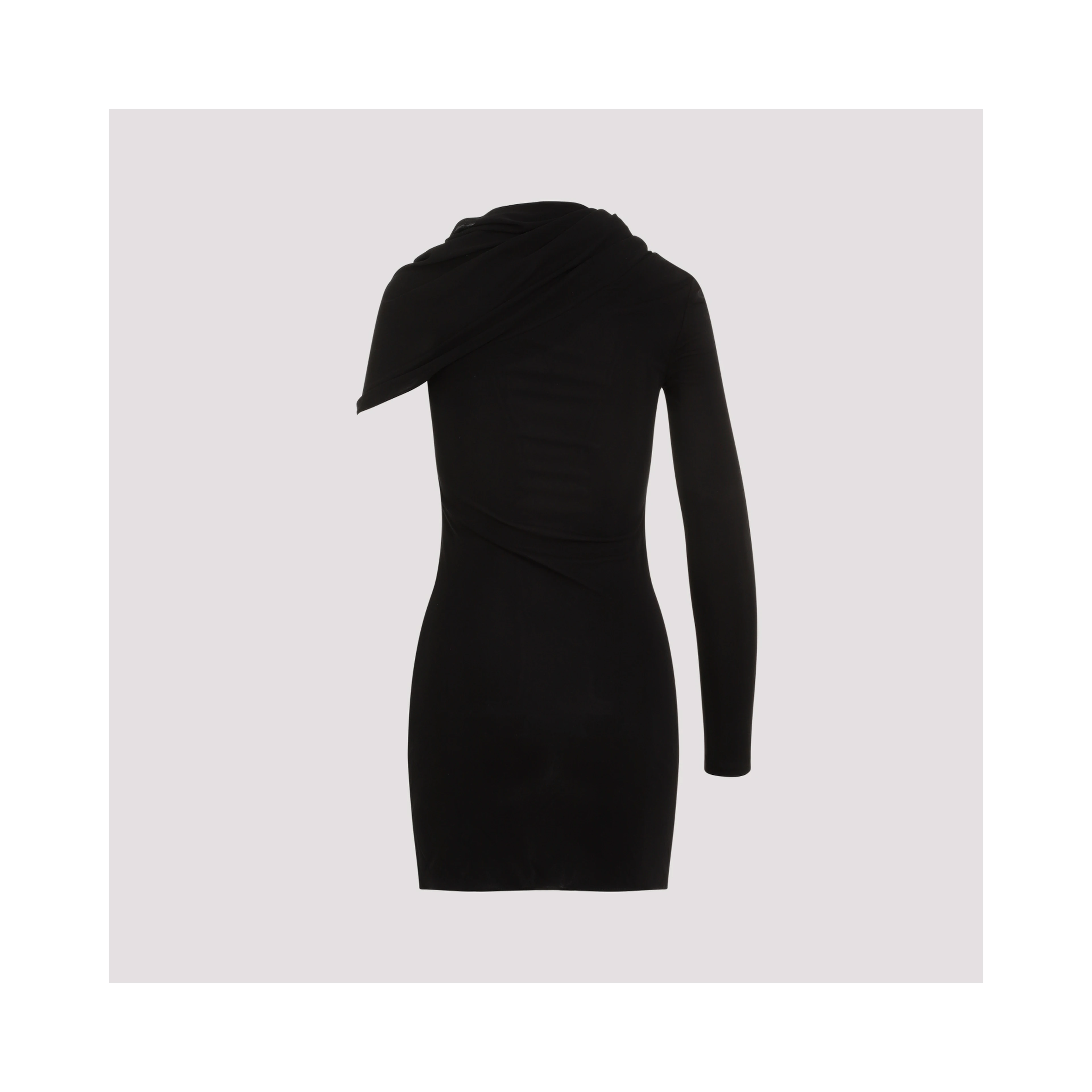 Saint Laurent Viscose Mini Dress