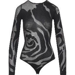 Wolford Rose Shadow String Body