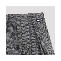 Miu Miu Plissé Check Mini Skirt
