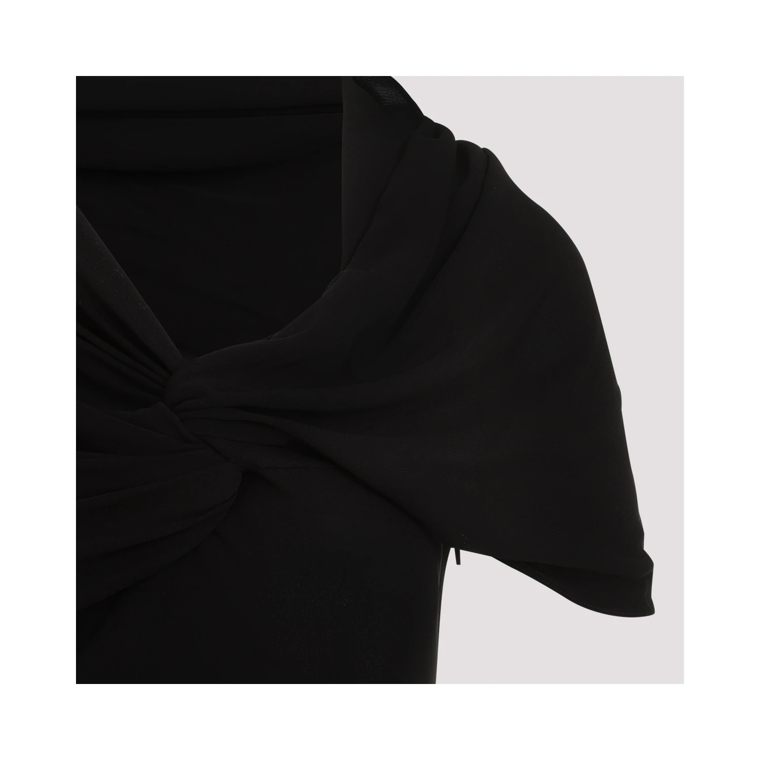 Saint Laurent Viscose Mini Dress