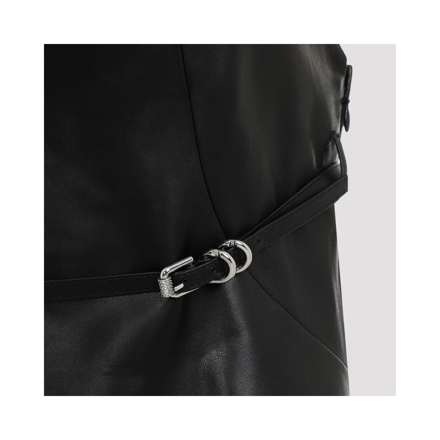Givenchy Voyou Leather Mini Dress
