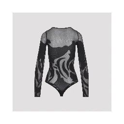 Wolford Rose Shadow String Body