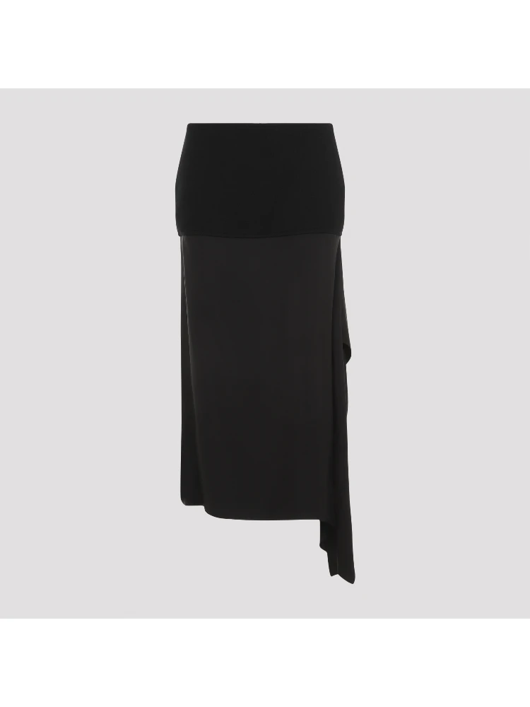 Jil Sander Wool Skirt