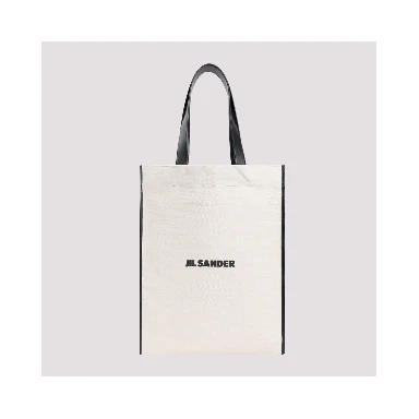 Jil Sander Border Book Tote Bag