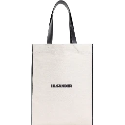 Jil Sander Border Book Tote Bag