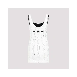 The Attico Flat Ribbed Jersey Tank Top