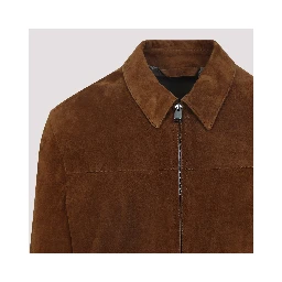 Brioni Suede Leather Jacket