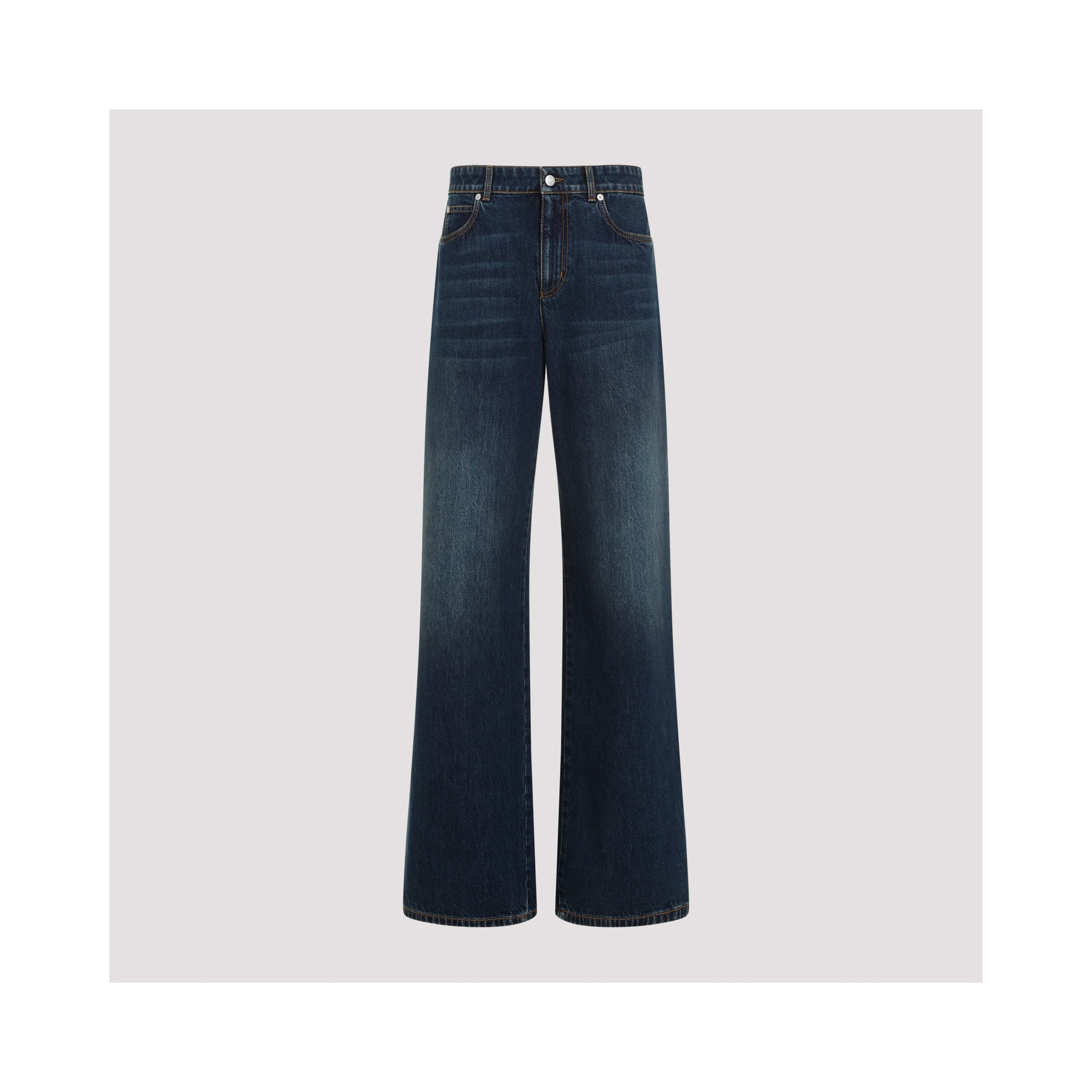 Alexander McQueen Cotton Jeans
