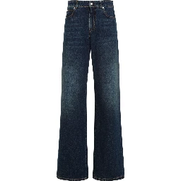 Alexander McQueen Cotton Jeans