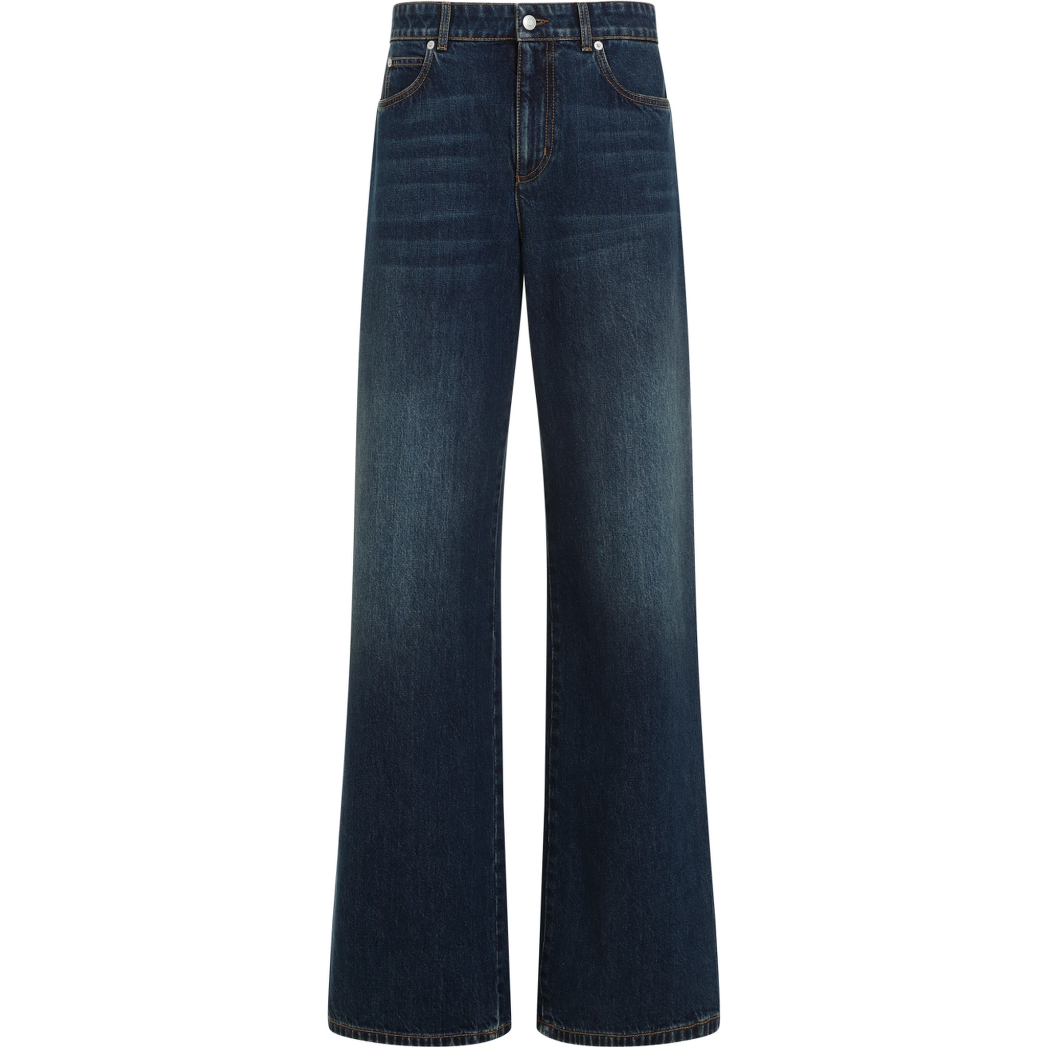 Alexander McQueen Cotton Jeans