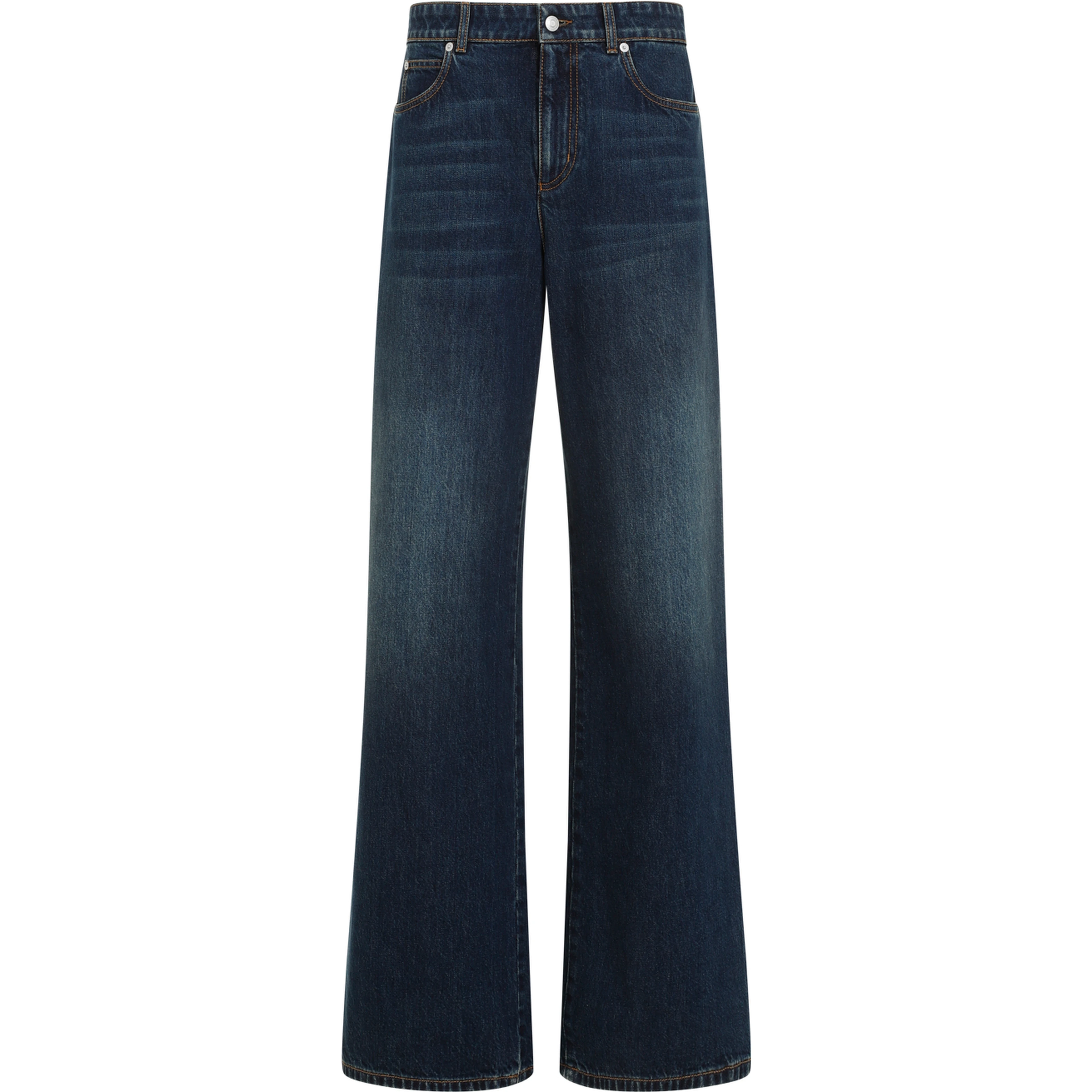 Alexander McQueen Cotton Jeans