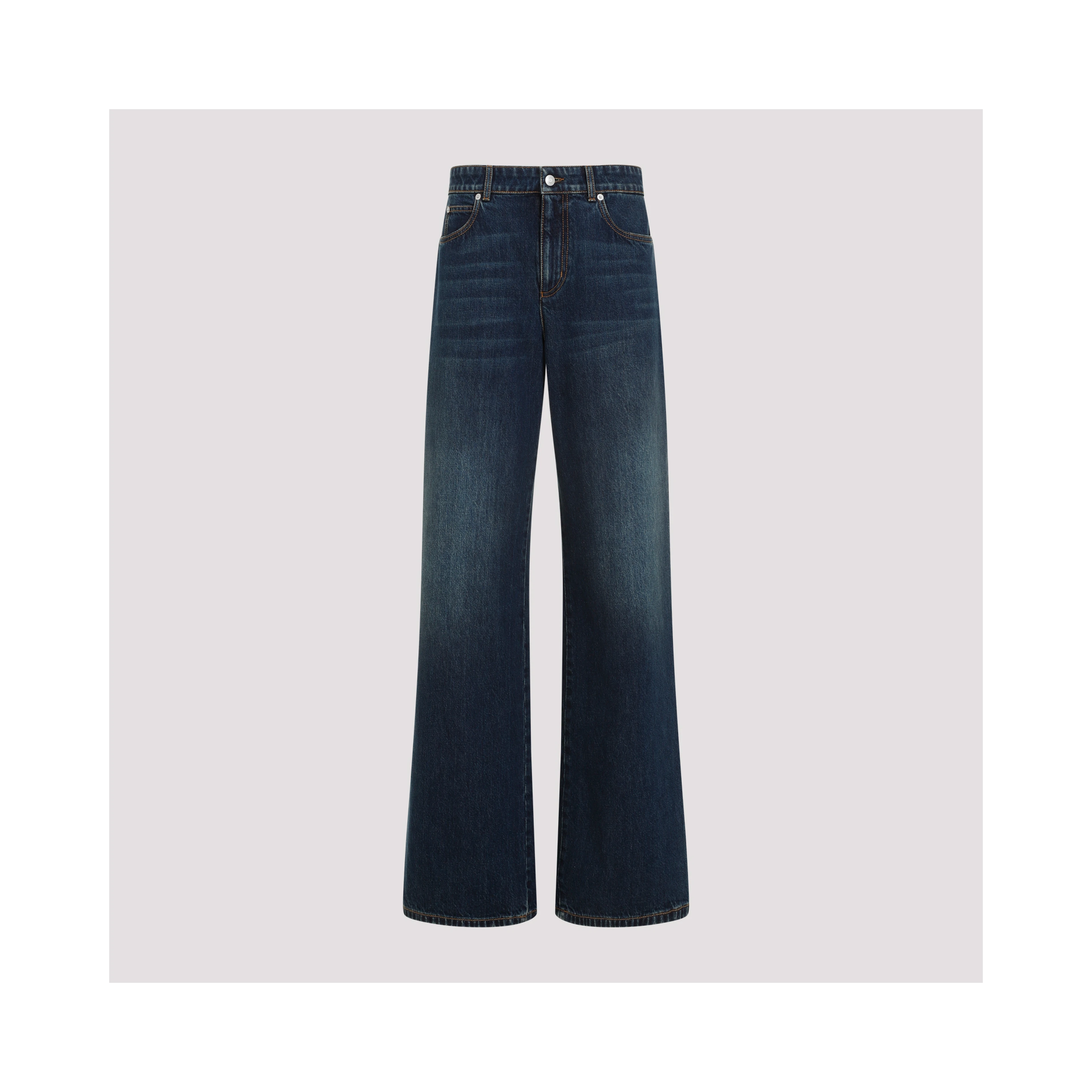 Alexander McQueen Cotton Jeans