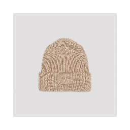 Patou Knitted Ribbed Beanie Hat