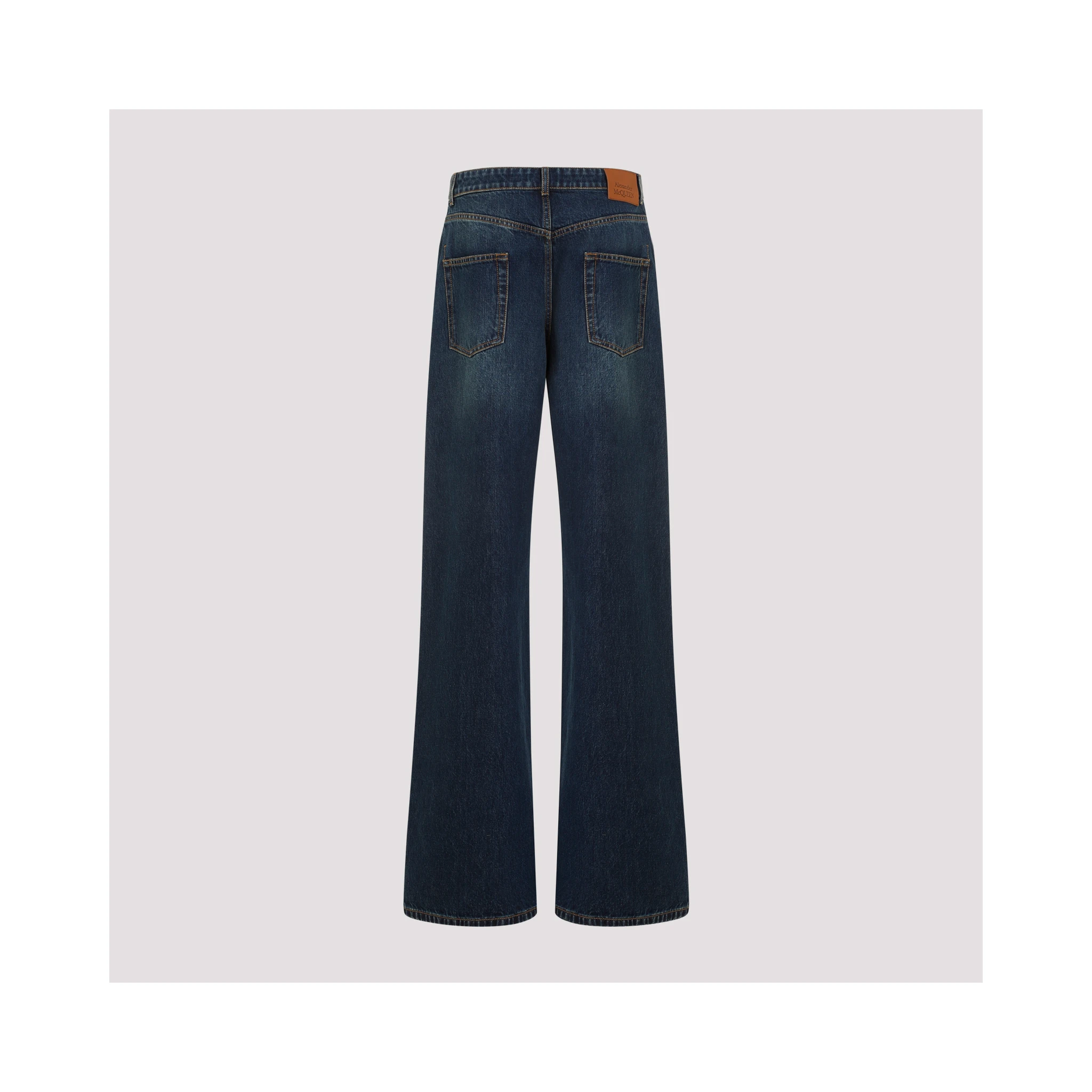 Alexander McQueen Cotton Jeans