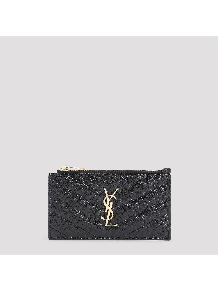Saint Laurent Zip Card Case