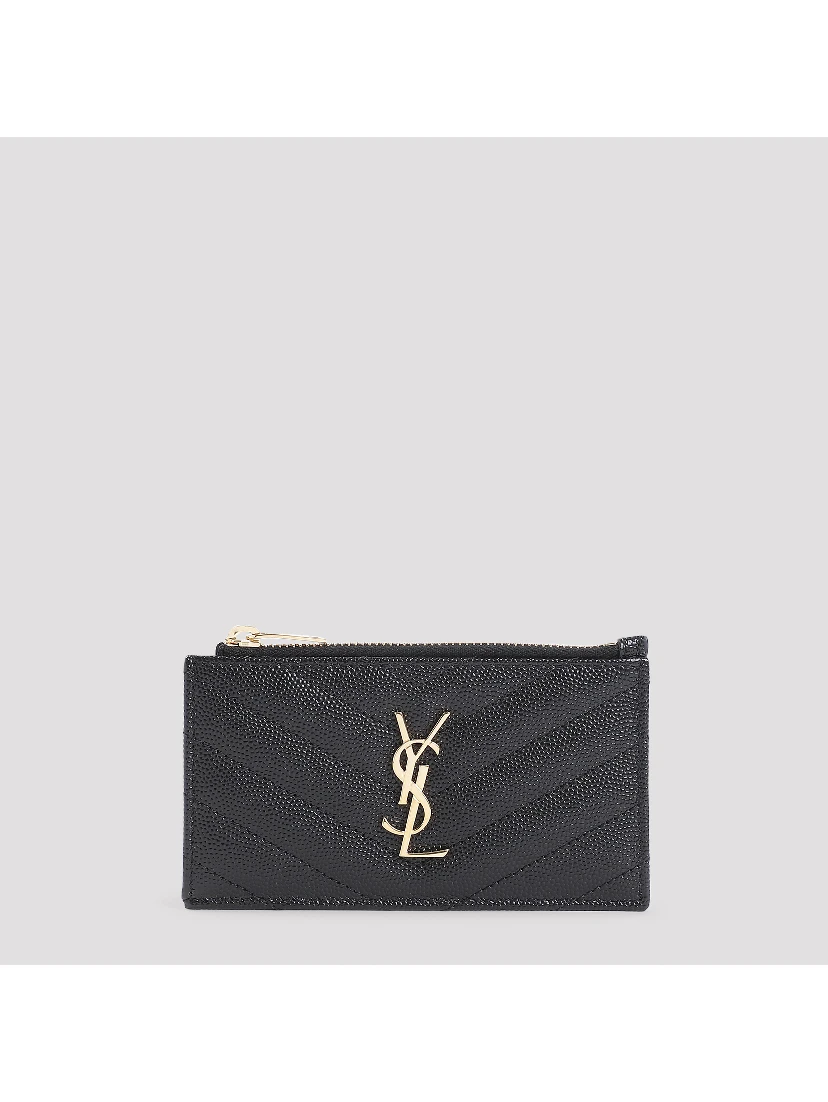 Saint Laurent Zip Card Case