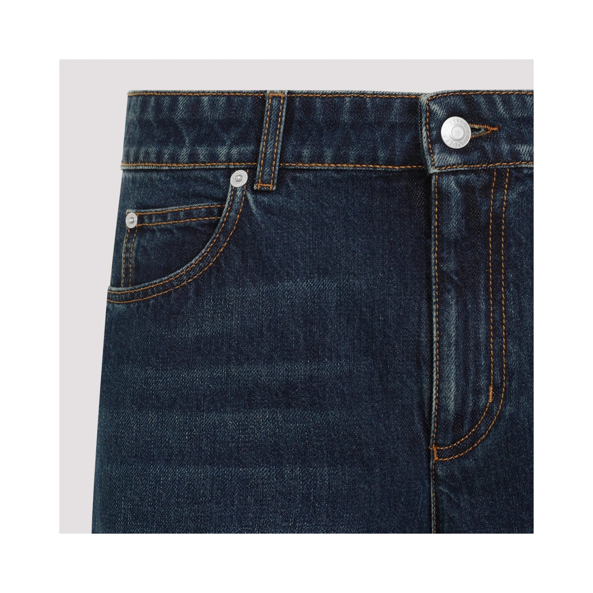 Alexander McQueen Cotton Jeans