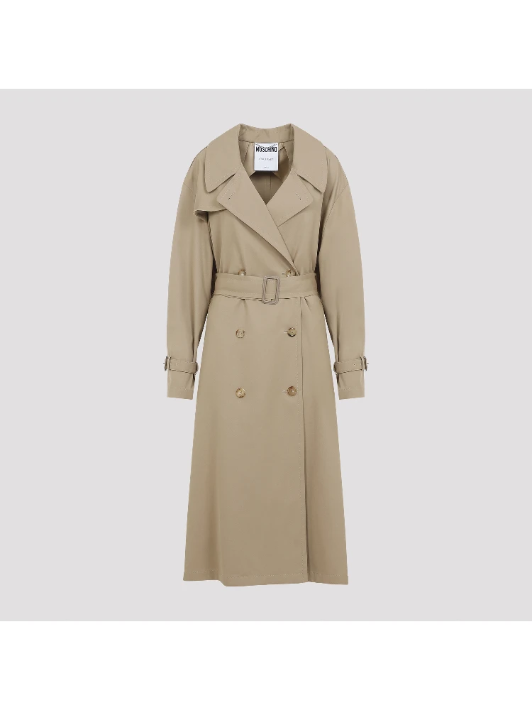 Moschino Cotton Nylon Coat