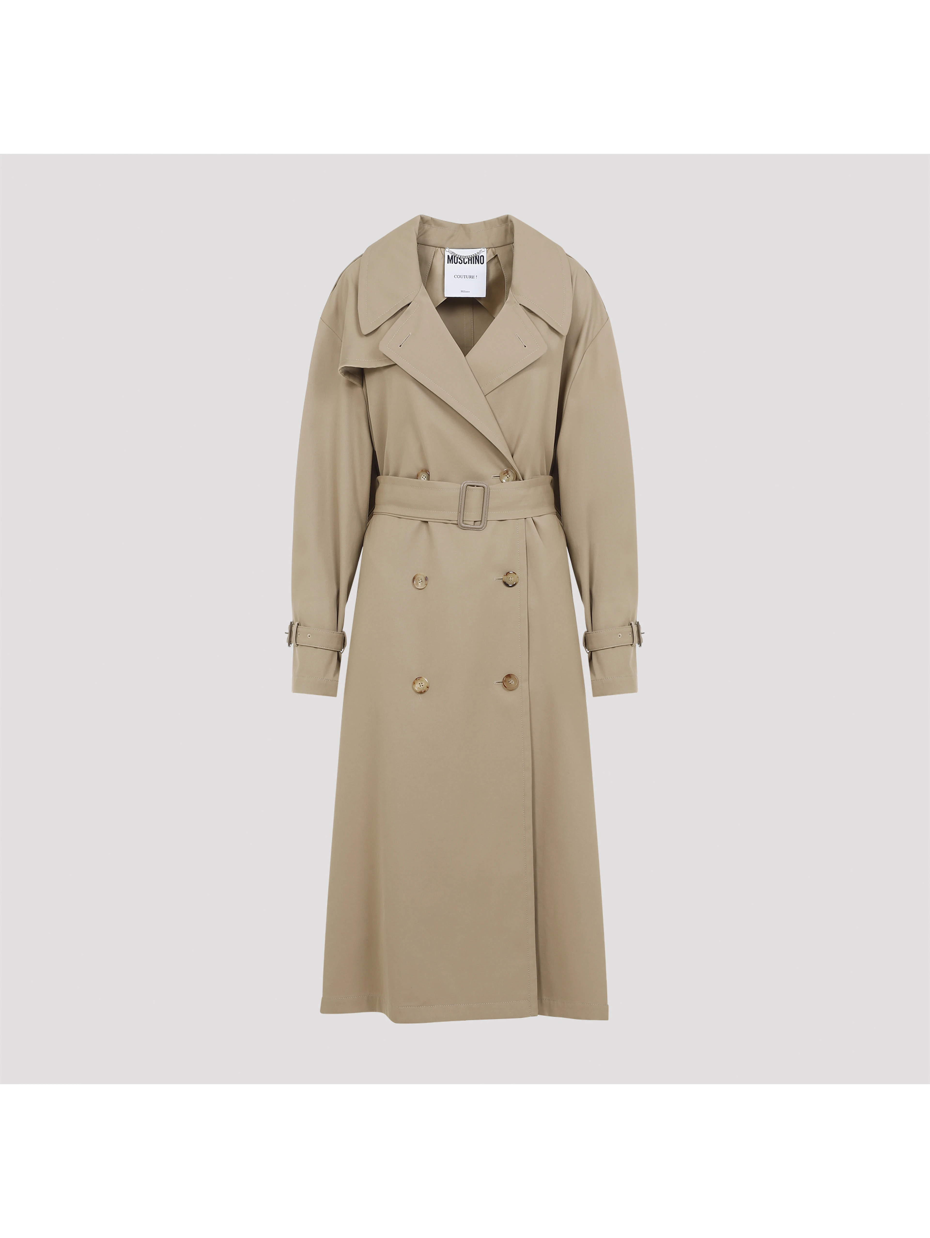 Moschino Cotton Nylon Coat