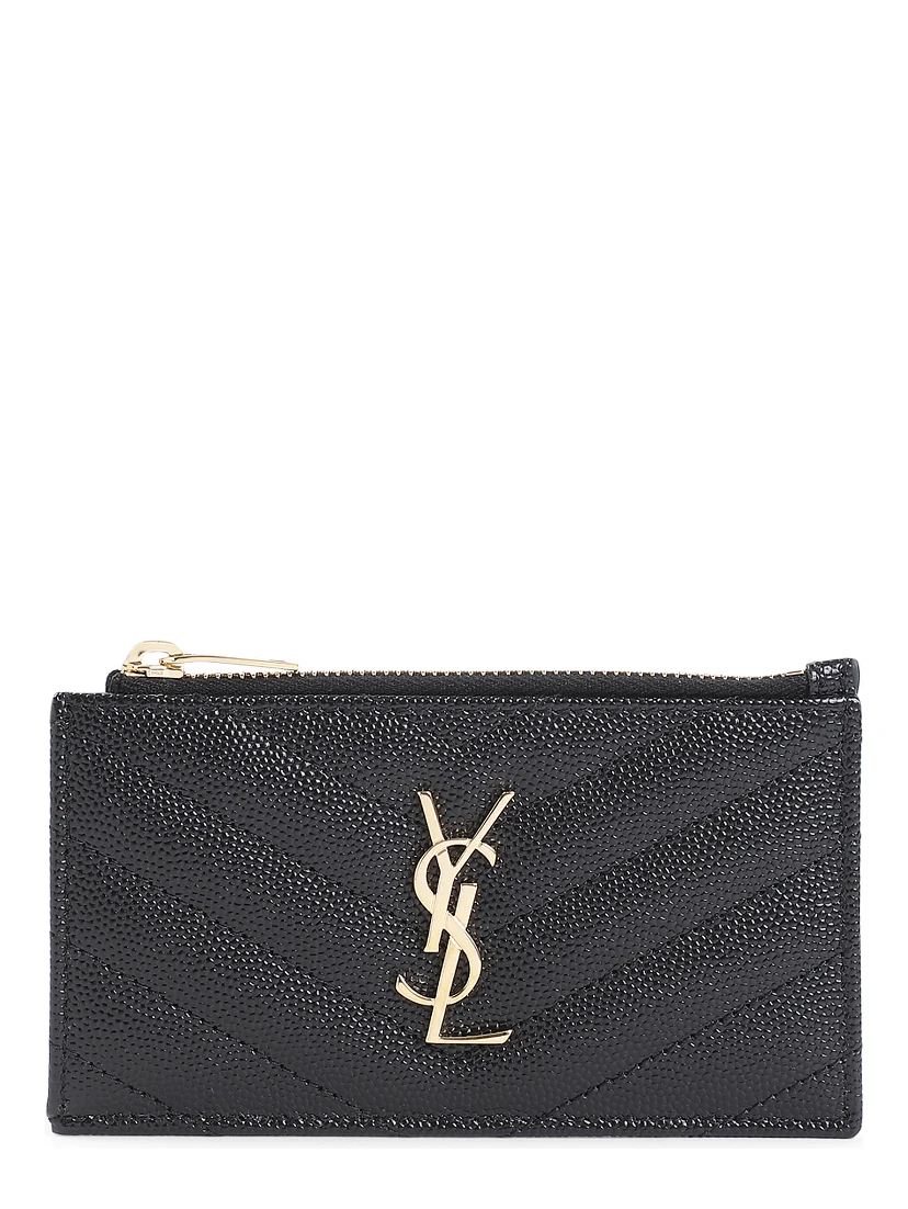 Saint Laurent Zip Card Case
