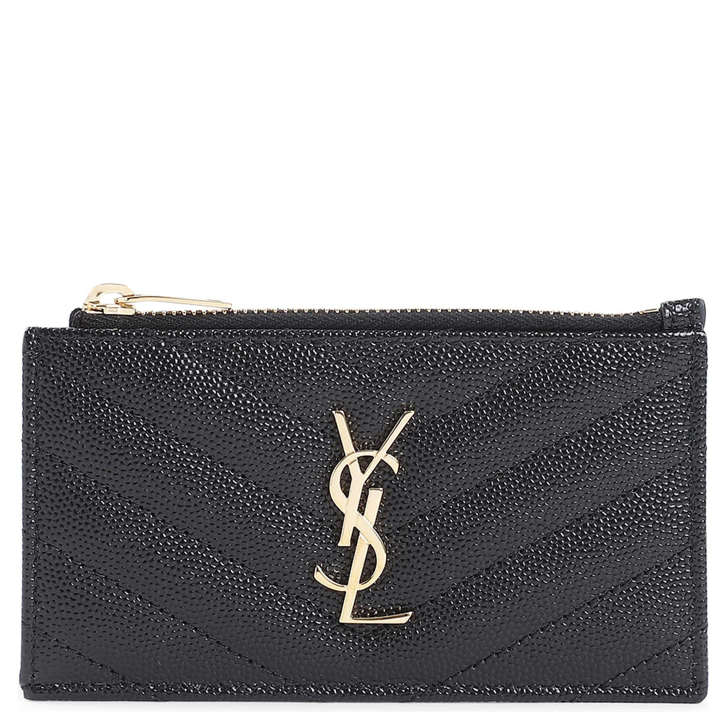 Saint Laurent Zip Card Case