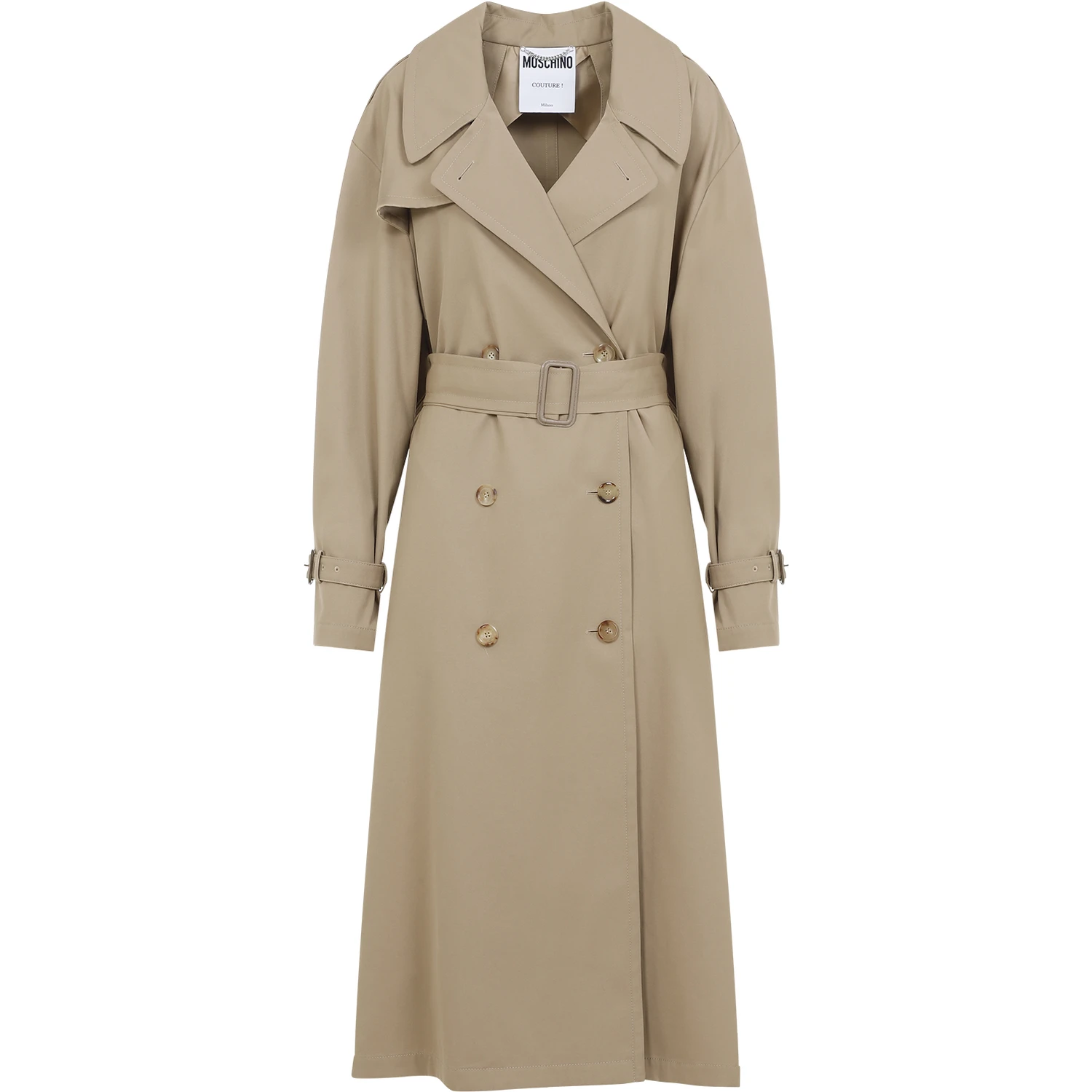 Moschino Cotton Nylon Coat