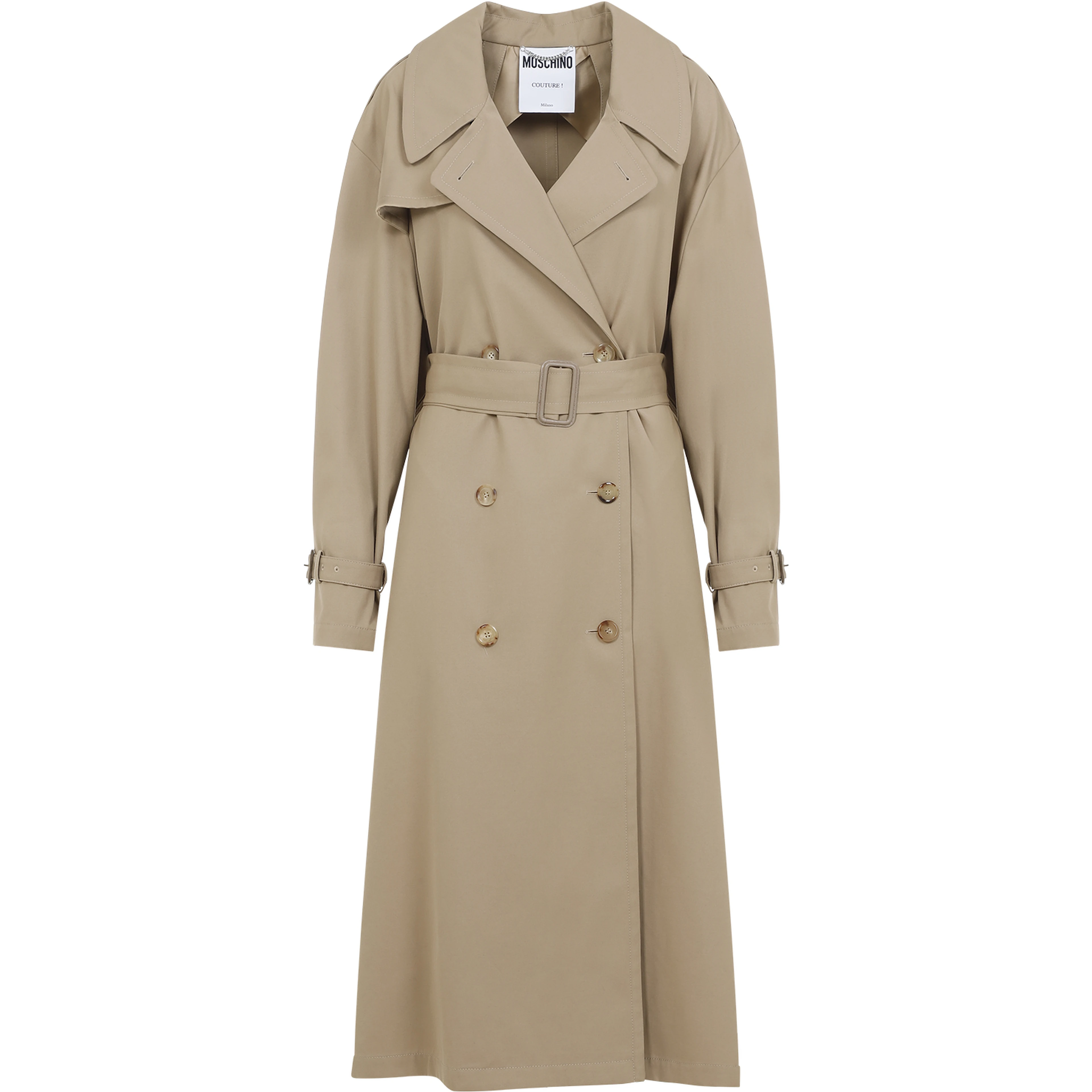Moschino Cotton Nylon Coat